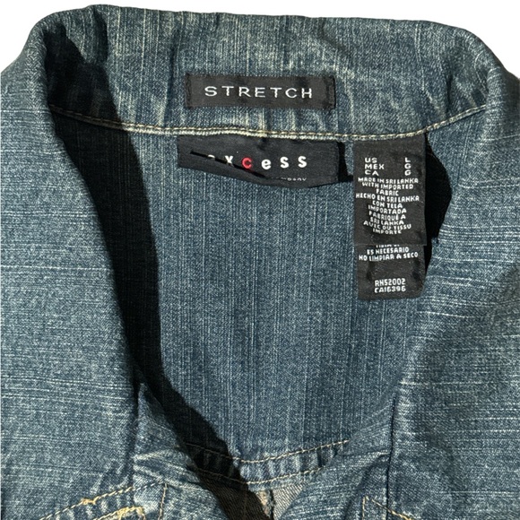 Stretch Denim Jacket - Picture 3 of 4